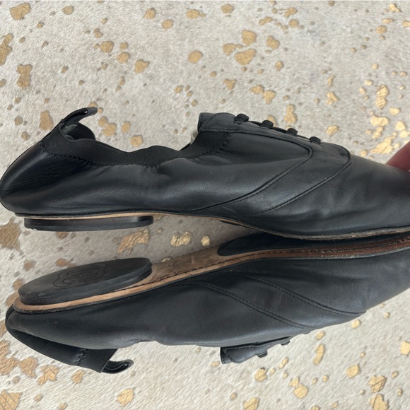 Authentic Chanel leather slip loafers with ballet round toe Size:42/ 12 $200 - Picture 4 of 4